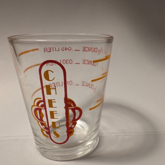 Other - Vintage MCM "Cheers" Cocktail Measuring Jigger 1950's 1960's Atomic Era